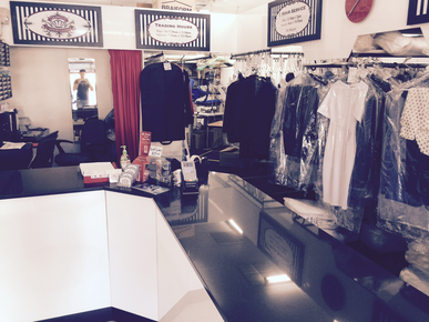 Toleman’s dry cleaners inside our store
